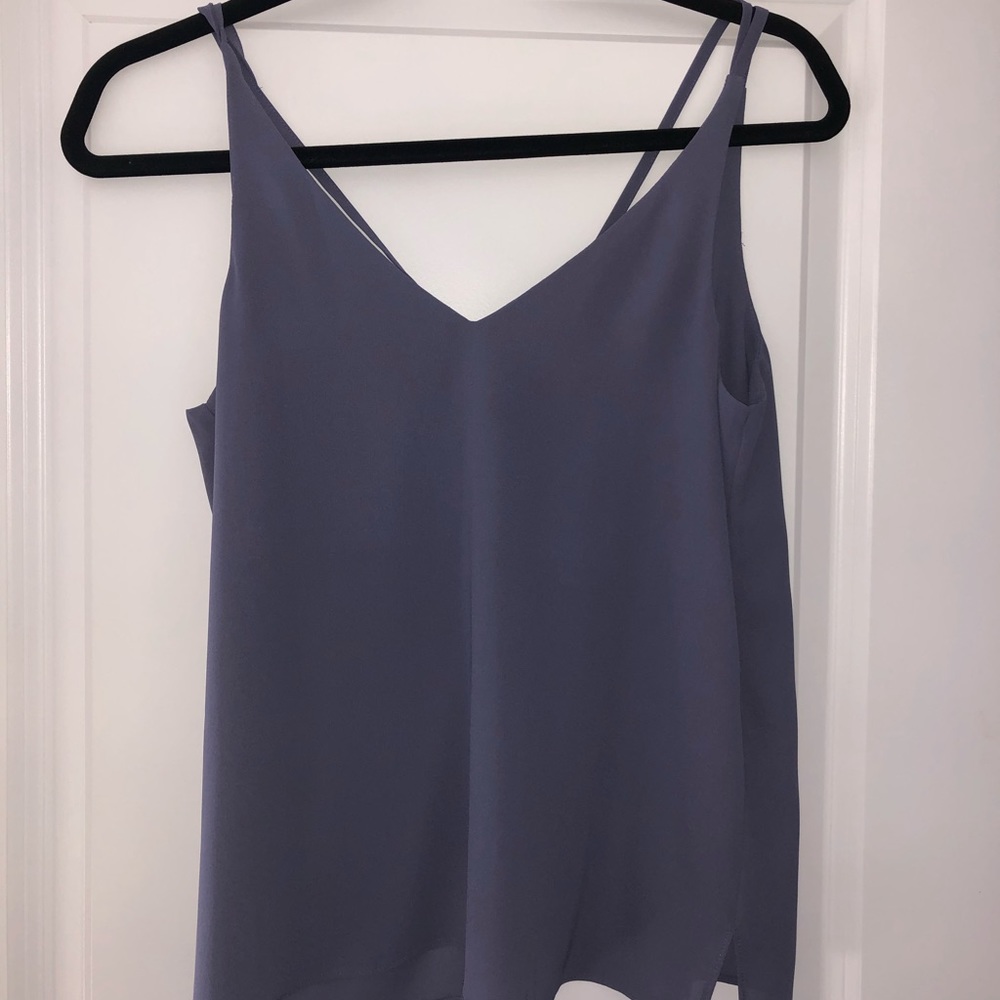 Topshop Tank Top Blouse - Steel blue